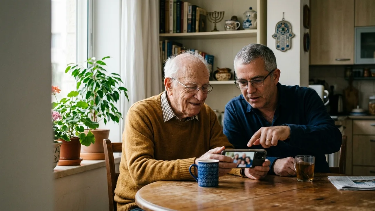 גופן גדול, צלצול שנשמע, מסך בית נקי ולחצן חירום: ההגדרות המובנות באנדרואיד ובאייפון שהופכות טלפון מבלבל למכשיר שהורה בן
